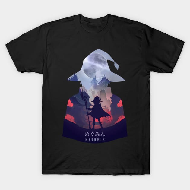 Megumin - Dark Illusion T-Shirt by The Artz